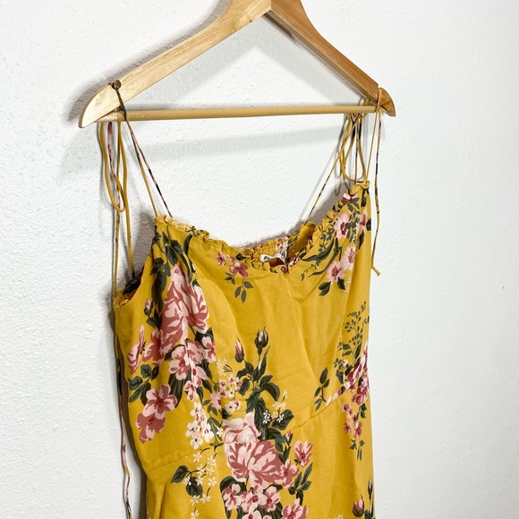 Reformation Enva Maxi Dress In Anjelica 10 NWT - Picture 7 of 11